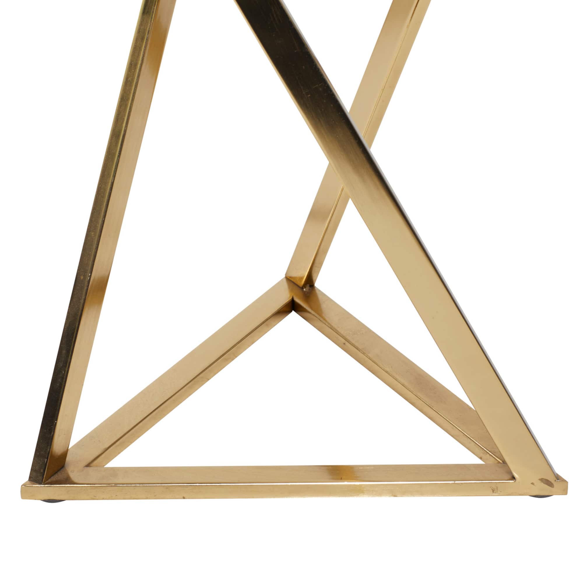 2ft. Gold Marble Contemporary Accent Table, 2ct.